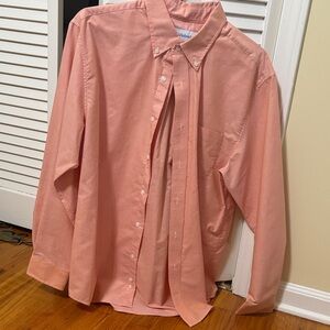 Saddlebred Peach Button-Down Shirt
